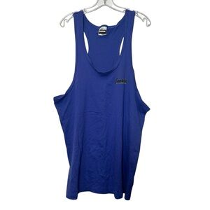 Franklin Sports Mens L Vintage Made in USA Tank Top Basketball Retro 90's Purple